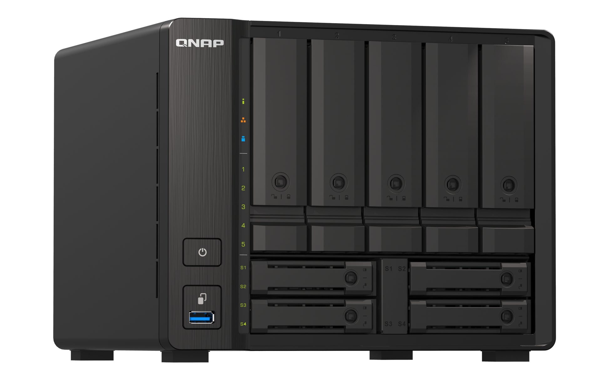 QNAP TS-h973AX-8G Speichergerät – 9 Bay