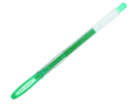 Uni-Ball Signo UM-120 SP Gelschreiber, Kappe – Grün, Spitze 1 mm, wasserfest, schnelltrocknend