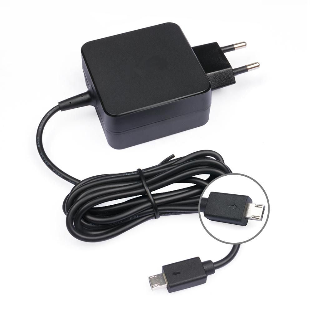CoreParts Netzteil 33 W – 19 V/1,7 A, Micro-USB (quadratisch), EU-Stecker – für ASUS P200SA-FV0123T – schwarz