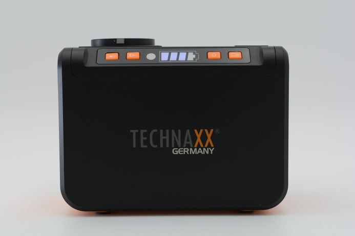 Technaxx TX-205+ – Powerstation, 74 Wh, 120 W AC, Li-Ion, 1× Schuko (Typ F), USB PD, Quick Charge 3.0