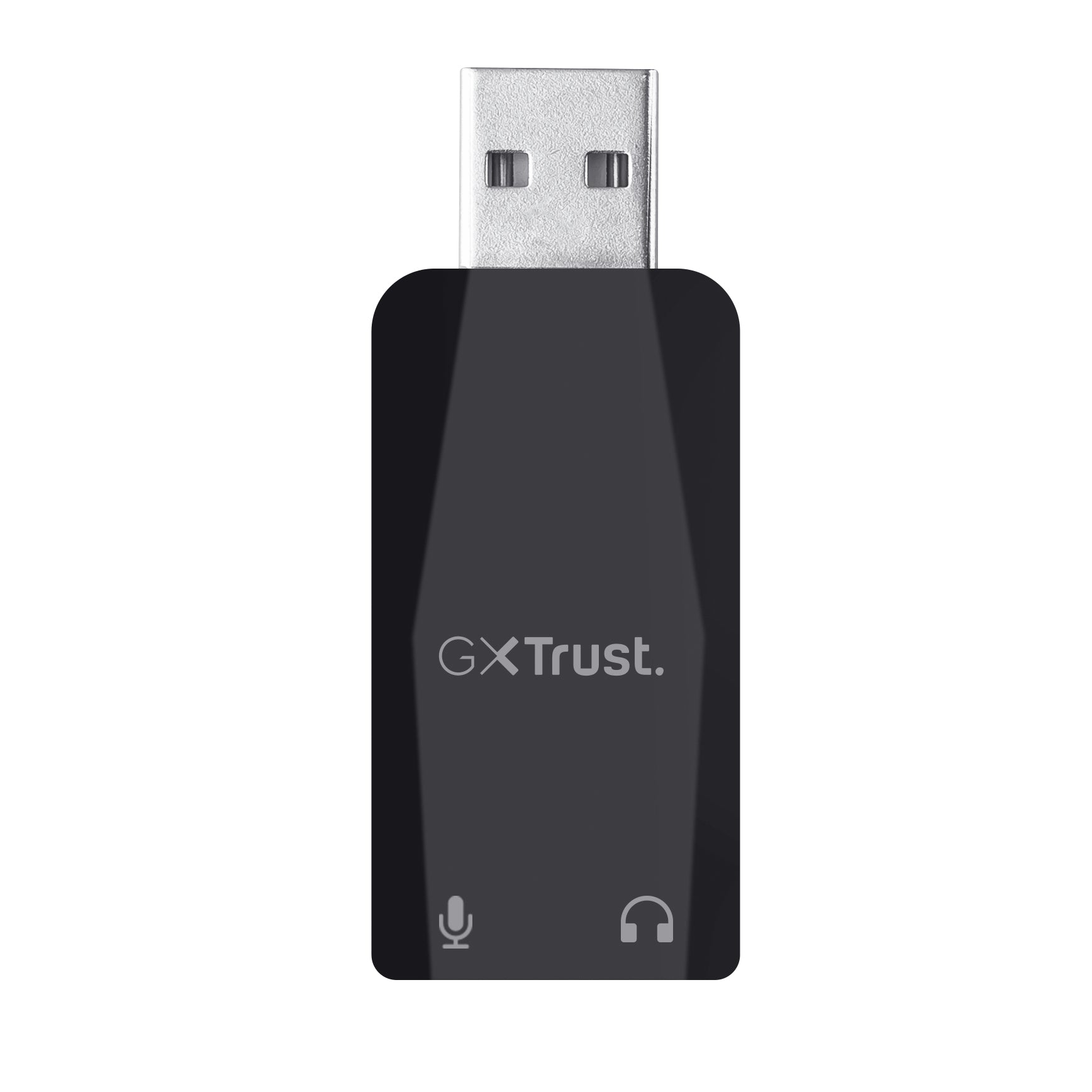 Trust GXT 212 Mico Tischmikrofon – USB-A/3,5 mm Klinke, 50–16'000 Hz, für Windows/Chrome OS/Mac OS