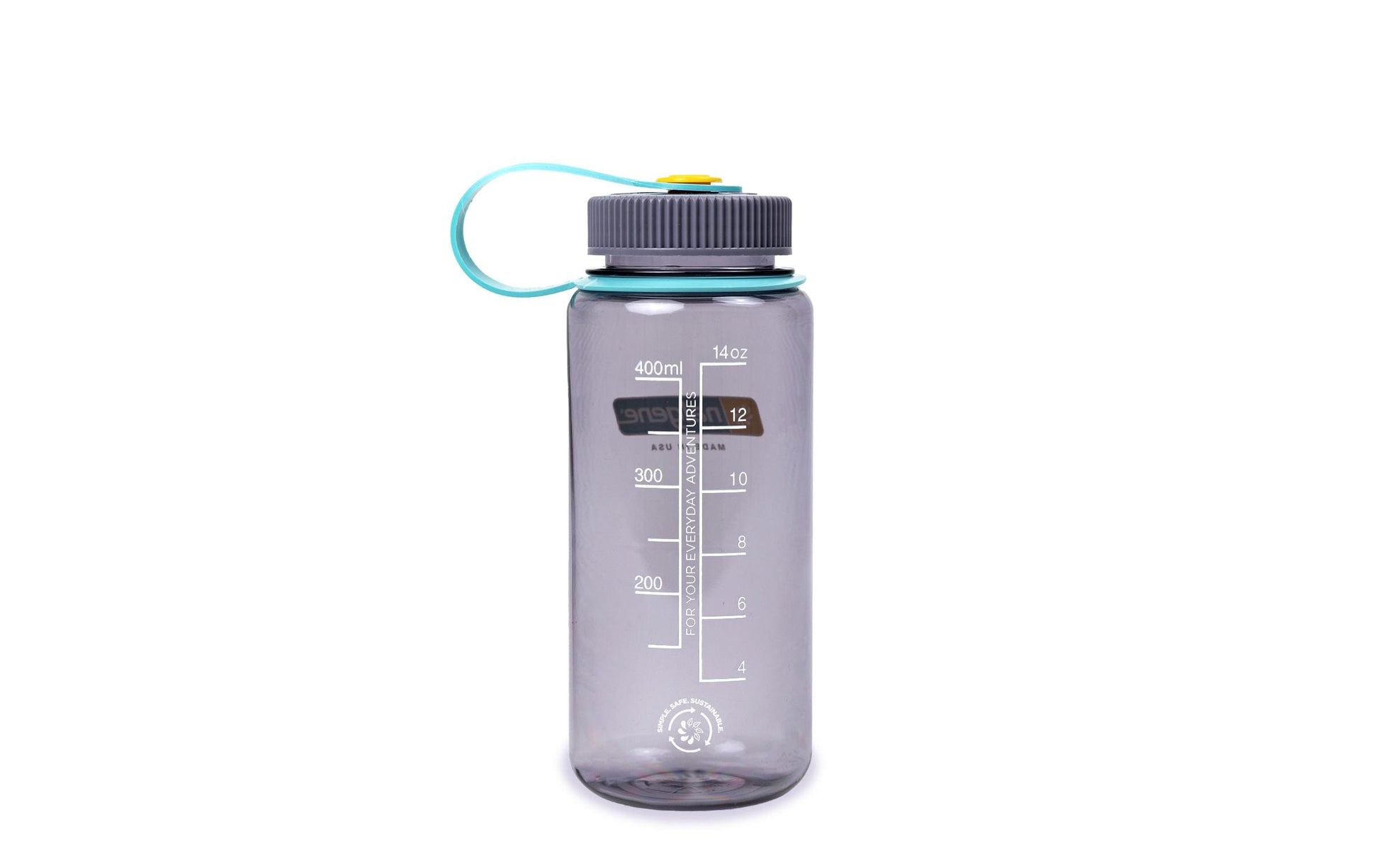 Nalgene Sustain Trinkflasche 500 ml – Tritan, Weithals, Schraubdeckel, Aubergine