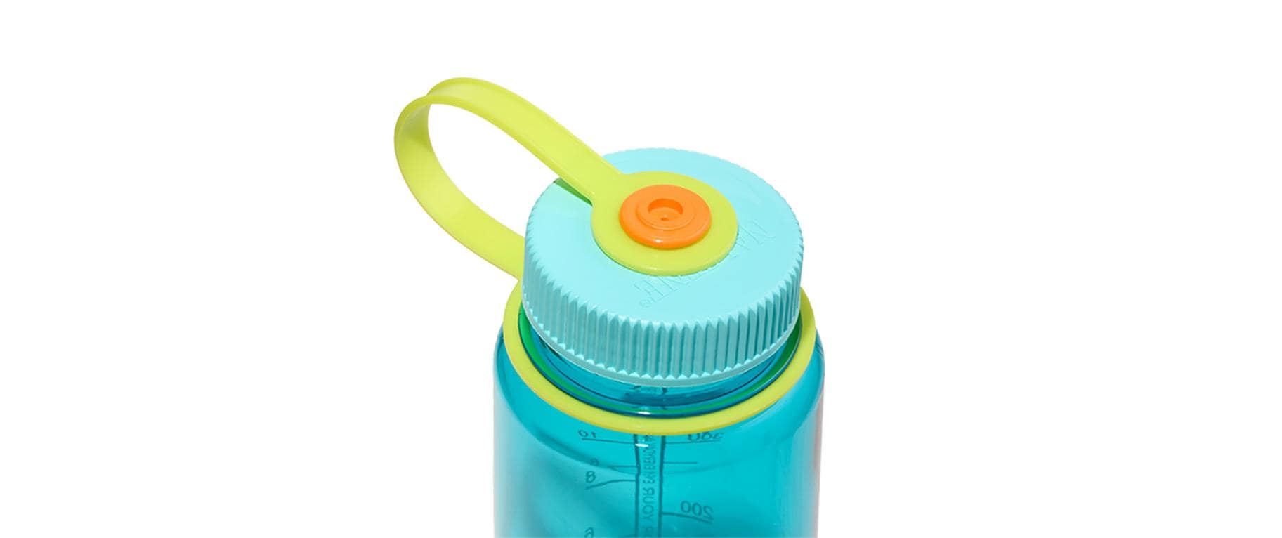 Nalgene Sustain Trinkflasche 500 ml – Tritan, Schraubverschluss, Cerulean