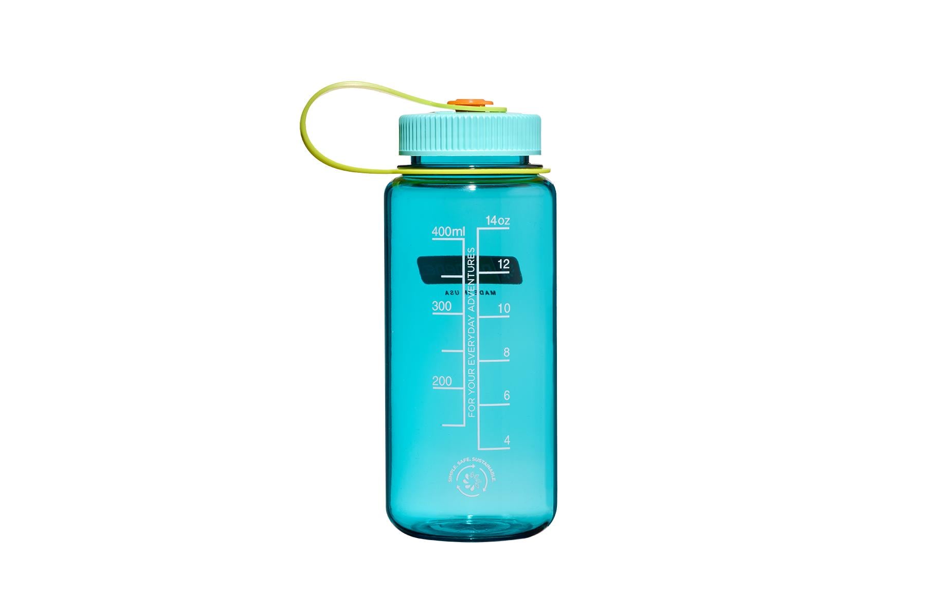 Nalgene Sustain Trinkflasche 500 ml – Tritan, Schraubverschluss, Cerulean