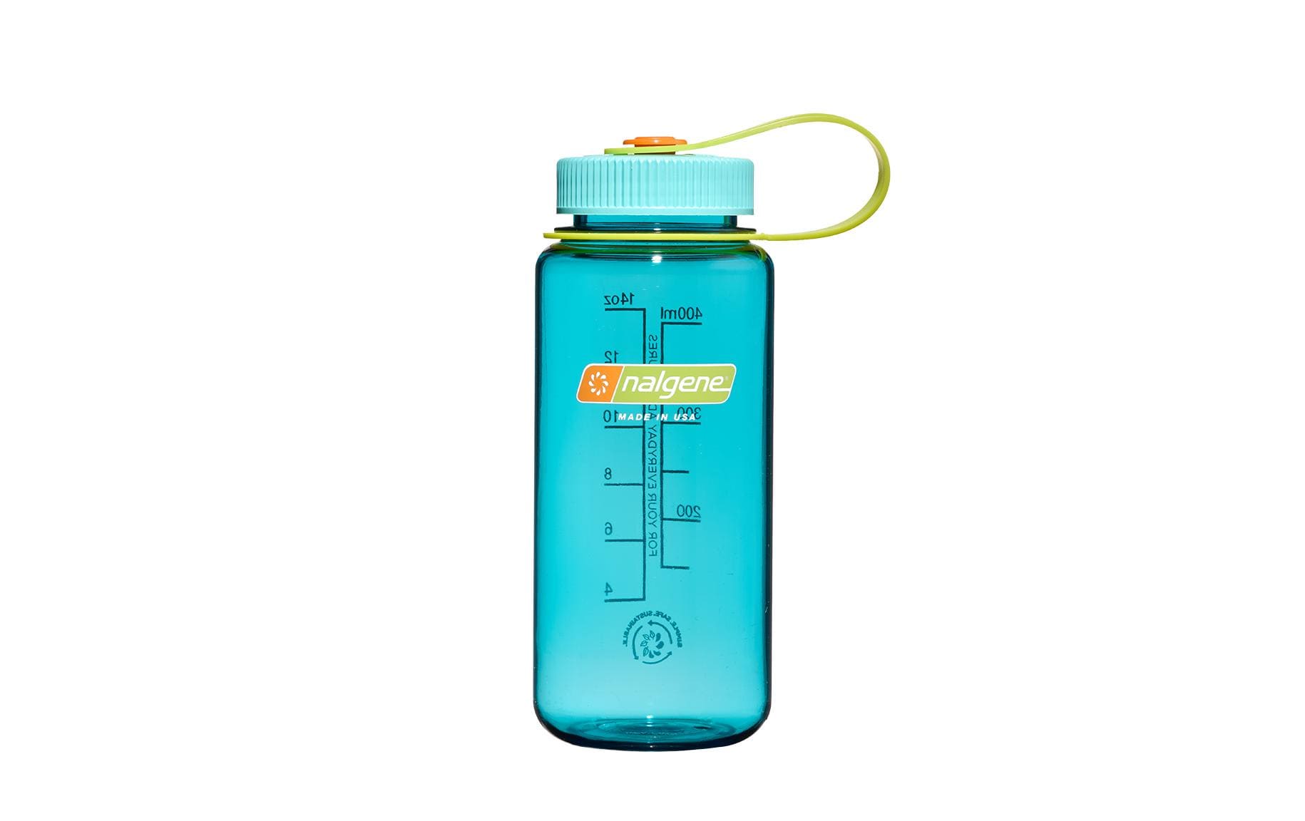 Nalgene Sustain Trinkflasche 500 ml – Tritan, Schraubverschluss, Cerulean