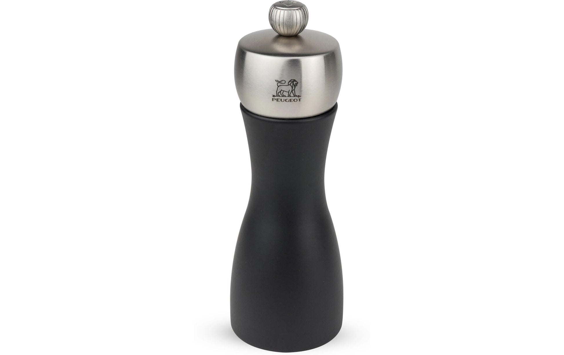 Peugeot Salz-/Pfeffermühle 15 cm, Edelstahl/Holz, Silber