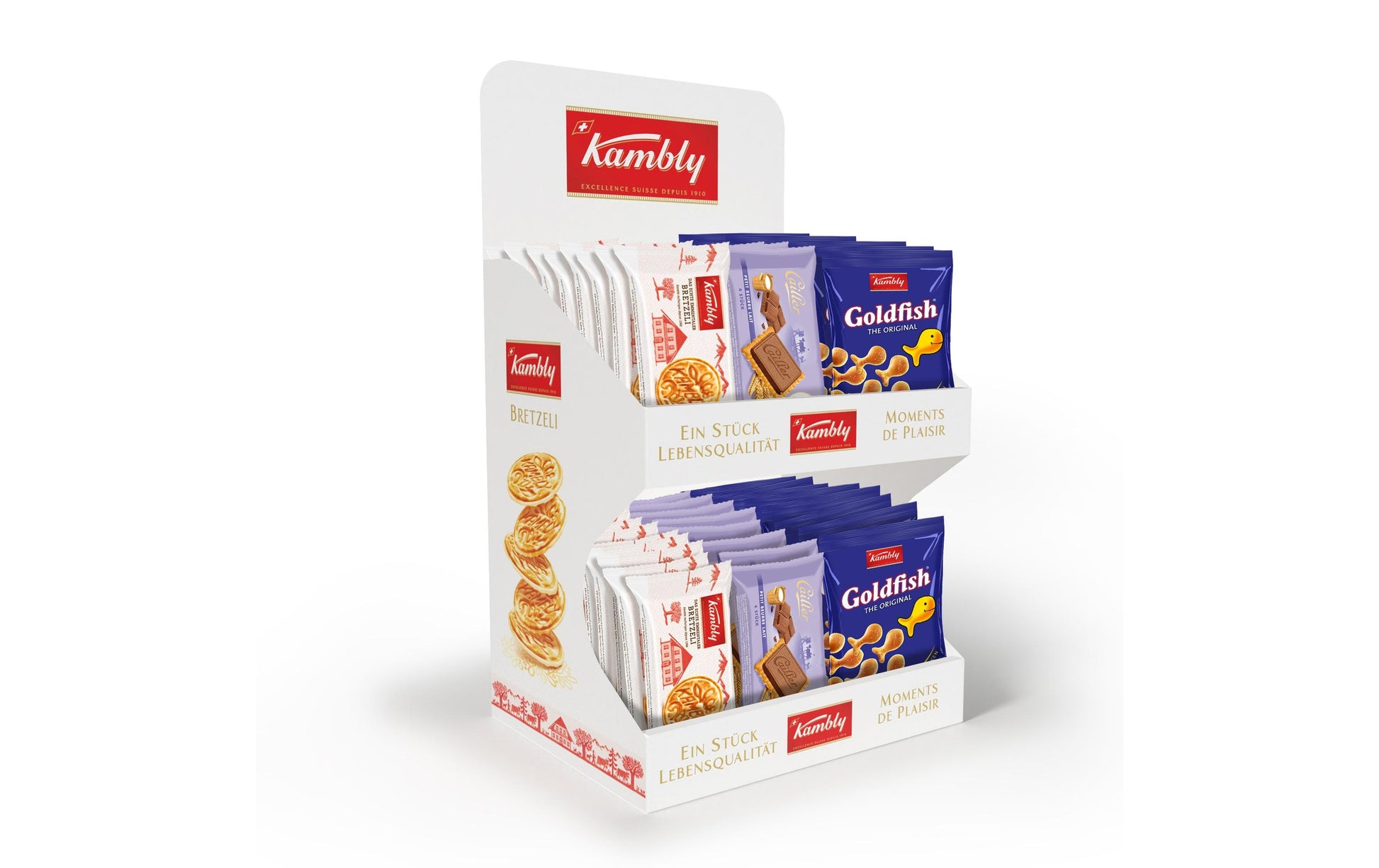 Kambly Mini-Kiosk – Schokolade, assortiert, 1,776 kg