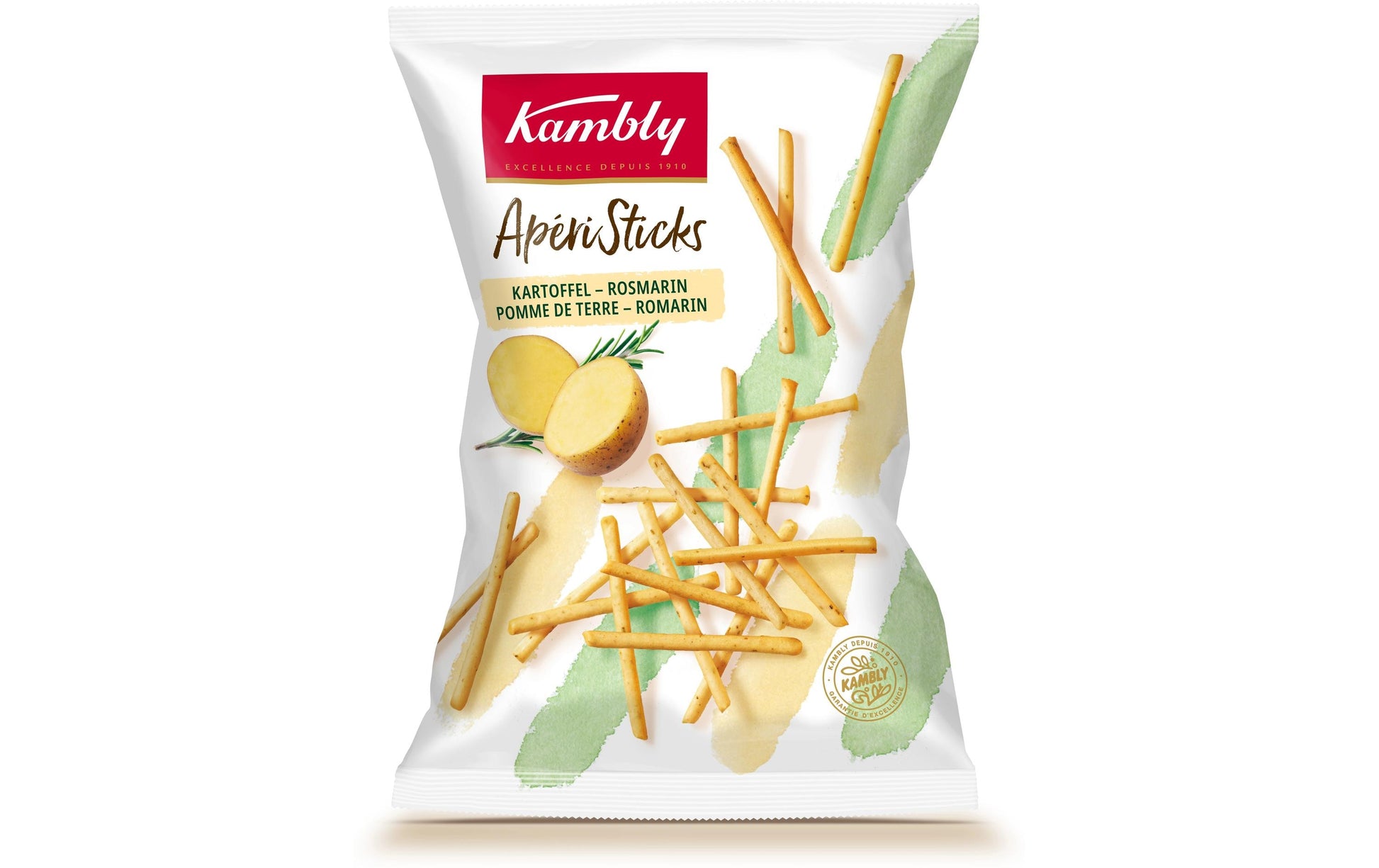 Kambly ApériSticks – Kartoffel & Rosmarin – 140 g