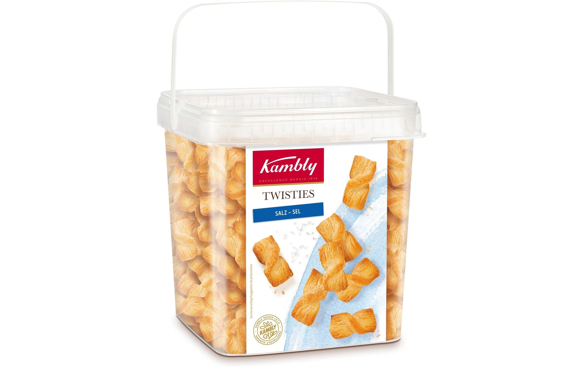 Kambly Twisties Cracker – Salz – 950 g
