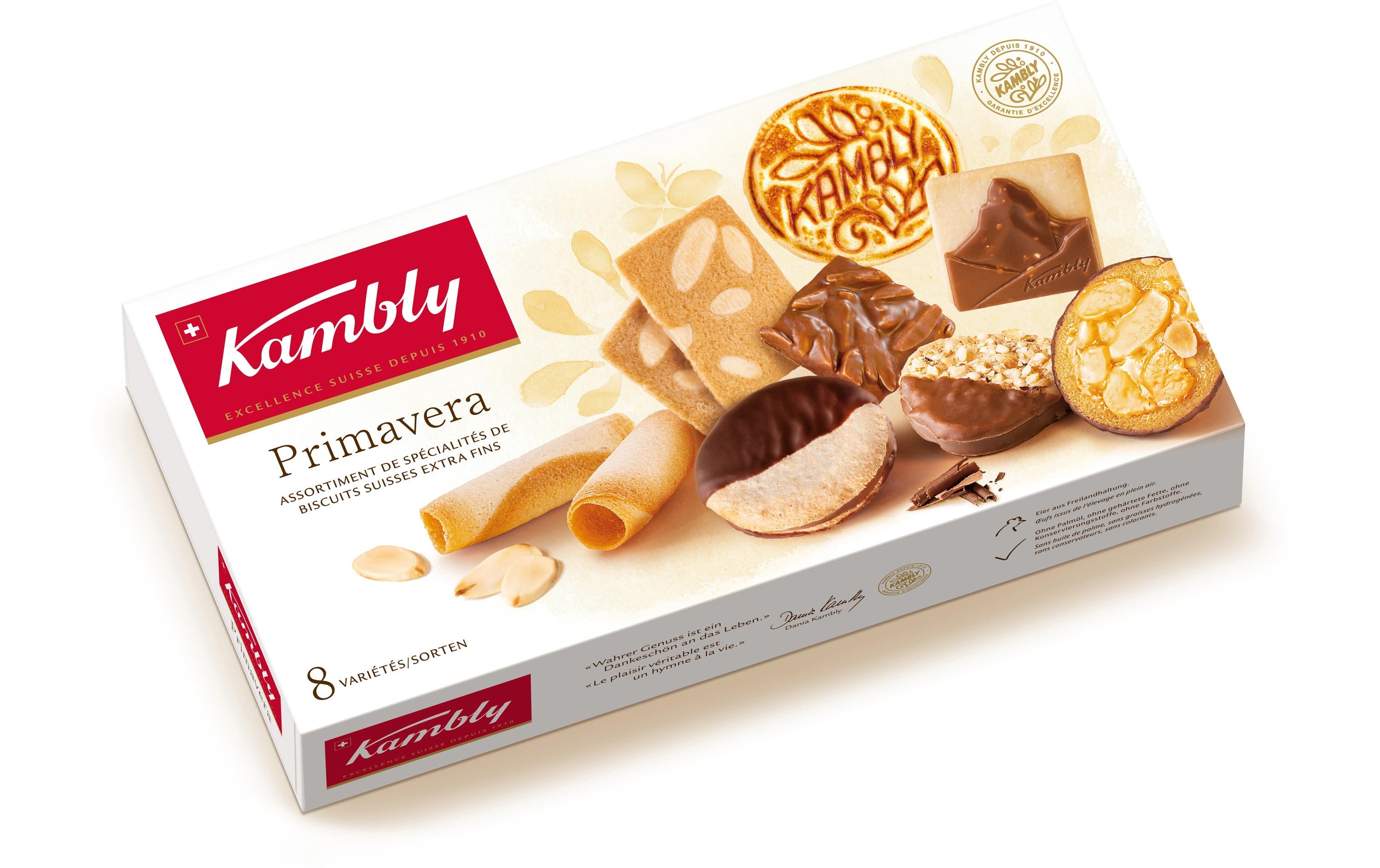 Kambly Primavera Guetzli – Schokolade – 175 g
