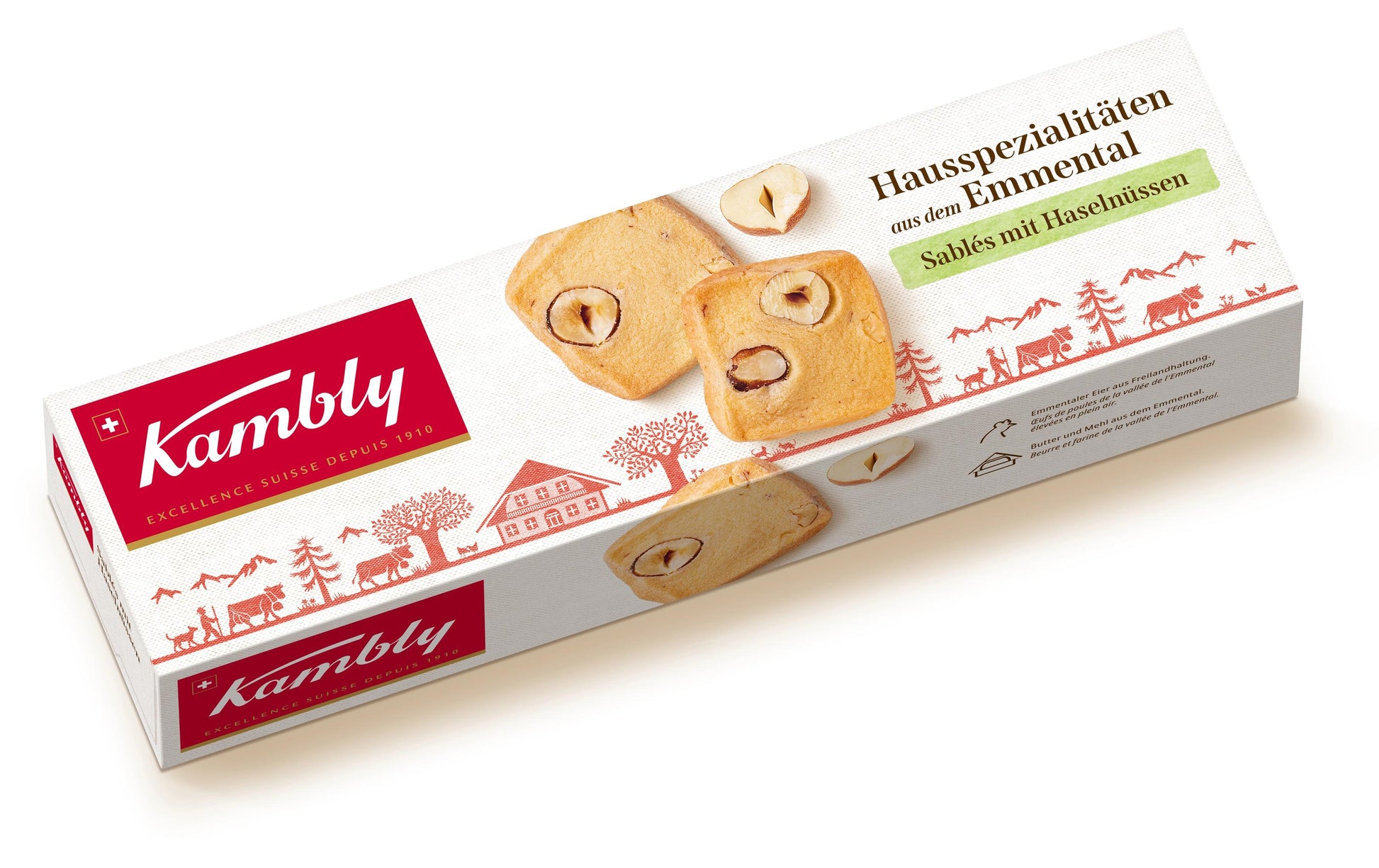 Kambly Sablé Guetzli – Haselnuss – 90 g
