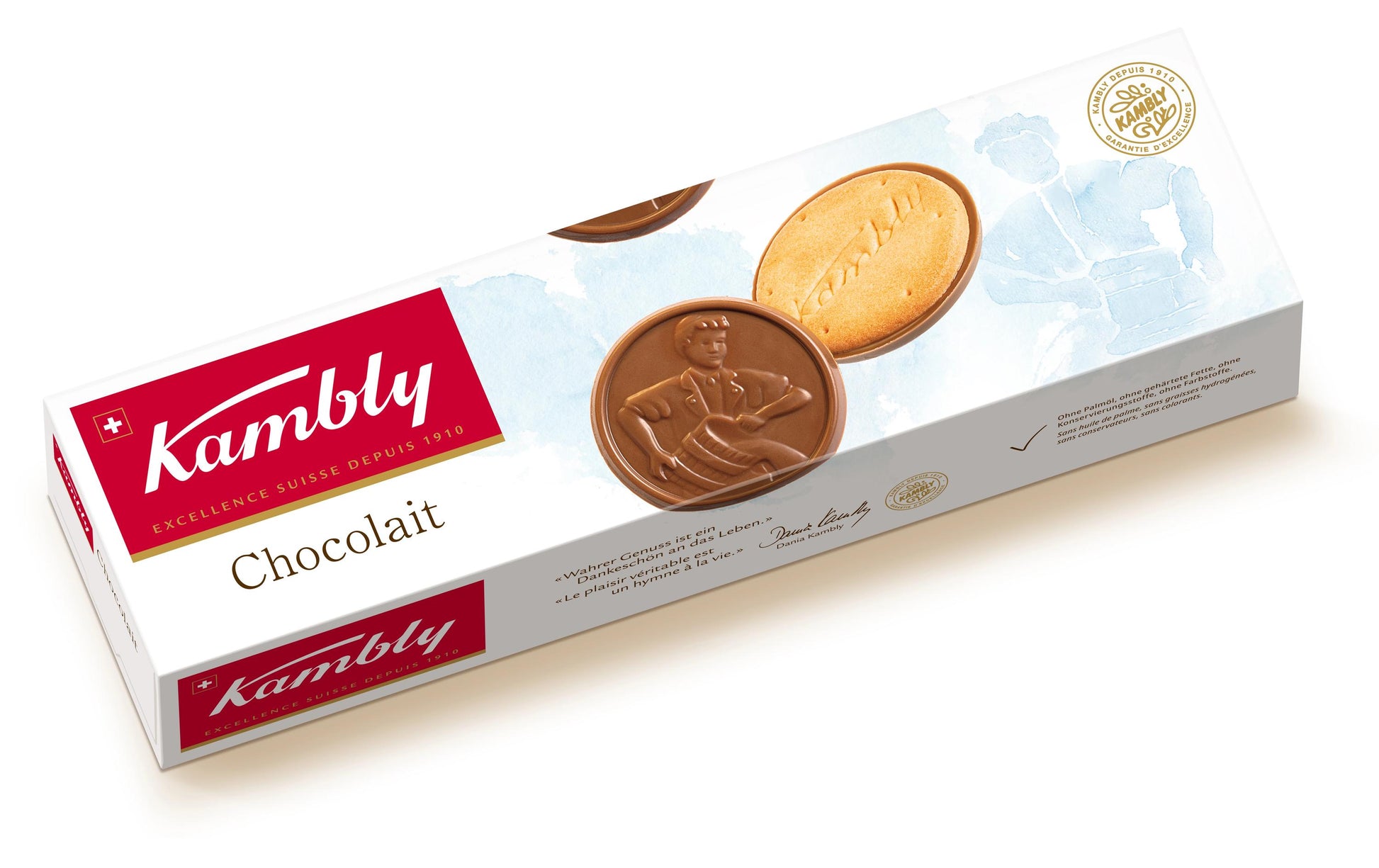 Kambly Chocolait Guetzli – Milchschokolade – 100 g
