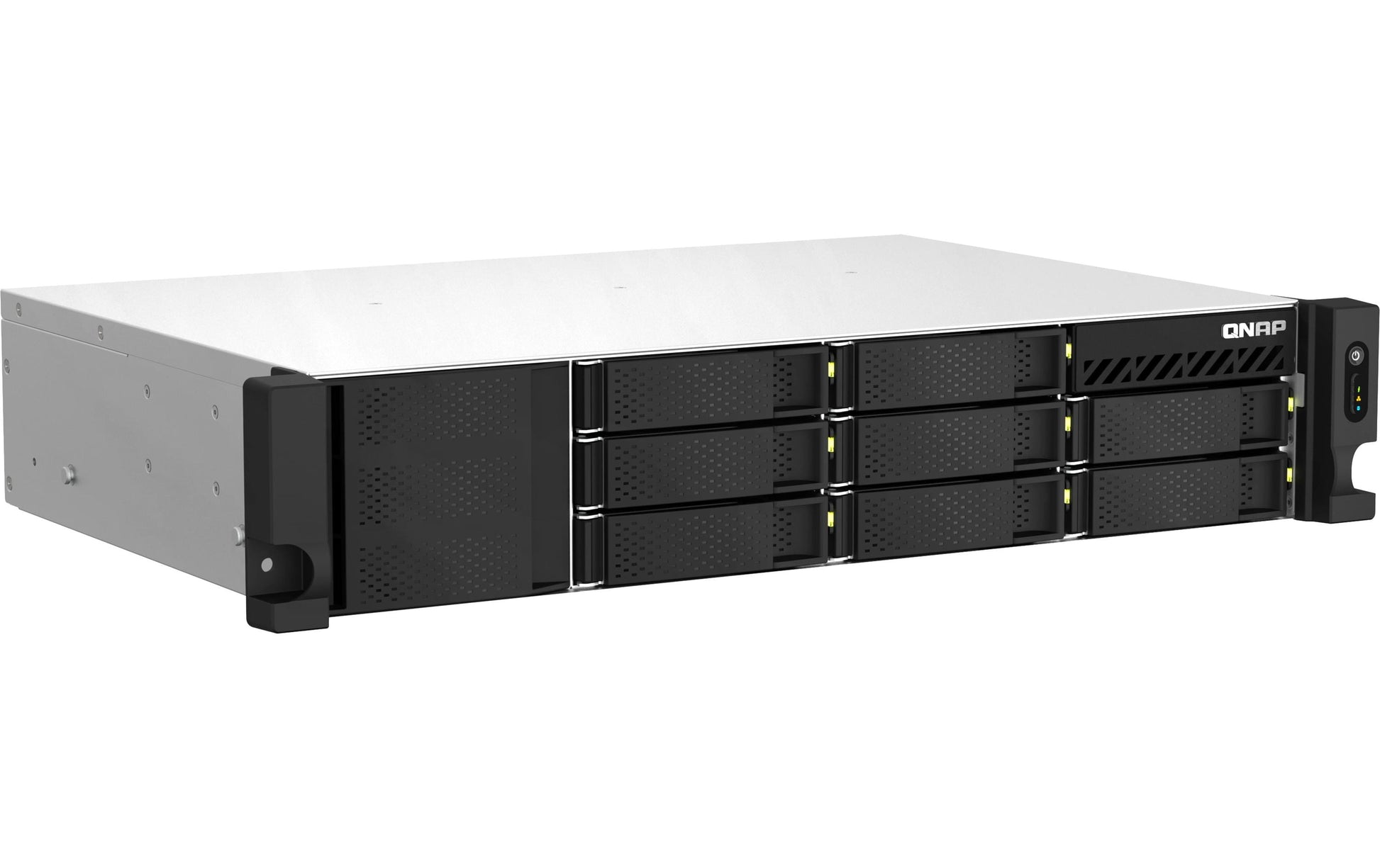 QNAP TS-873AEU-4G Allgemeines Speichergerät – 2 × 2,5 Gbit/s Ethernet, 4 GB DDR4, 2U 8-Bay