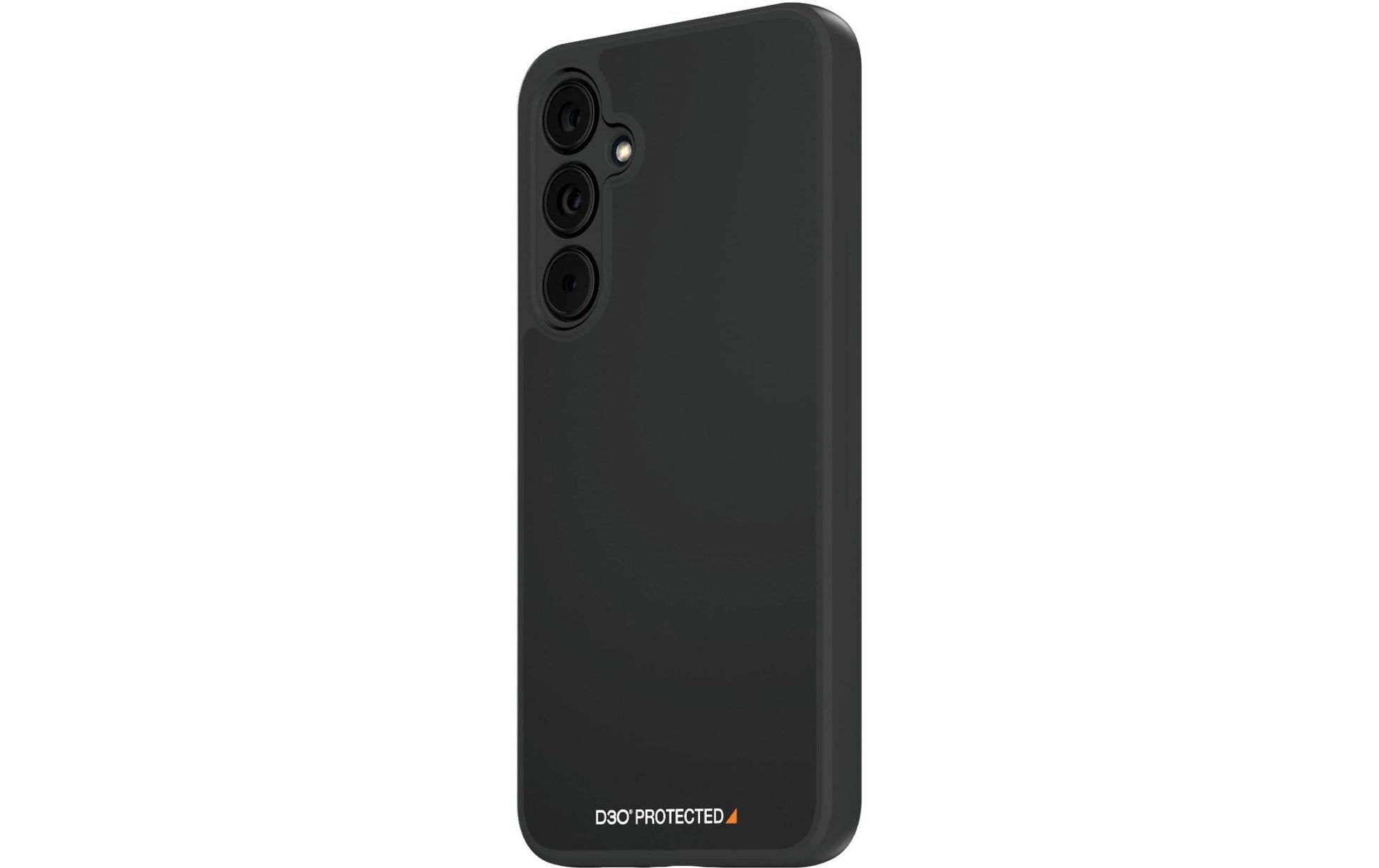 PanzerGlass Hardcase – Backcover – für Samsung Galaxy A55 5G, Gehärtetes Glas+PET+Silikon, Schwarz, D3O