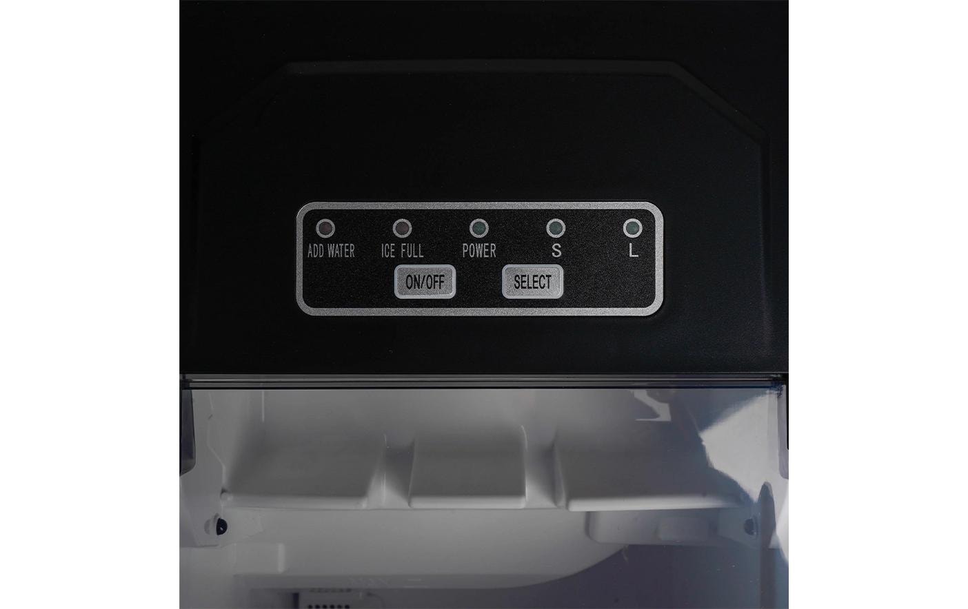 Kibernetik Eiswürfelmaschine EW12B – 12 kg/24h, 1,2 l – schwarz