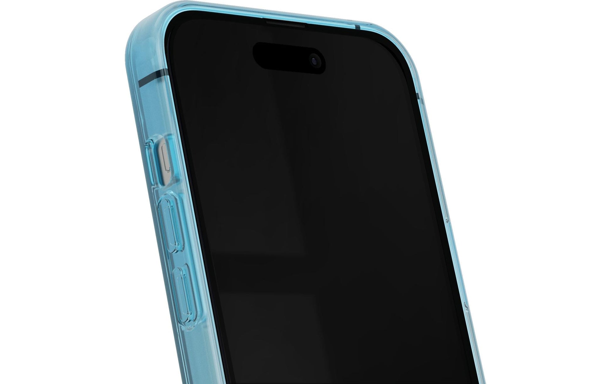 iDeal of Sweden Clear Case Backcover – für Apple iPhone 15, MagSafe, PC, Hellblau, bis 1,8 m Sturzsicher