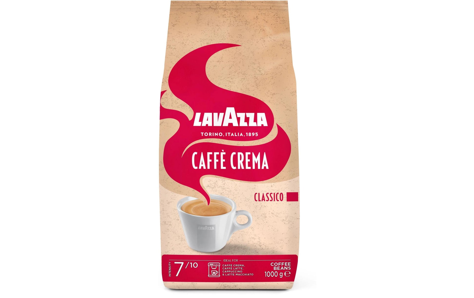 Lavazza Caffè Crema – Kaffeebohnen – 1 kg