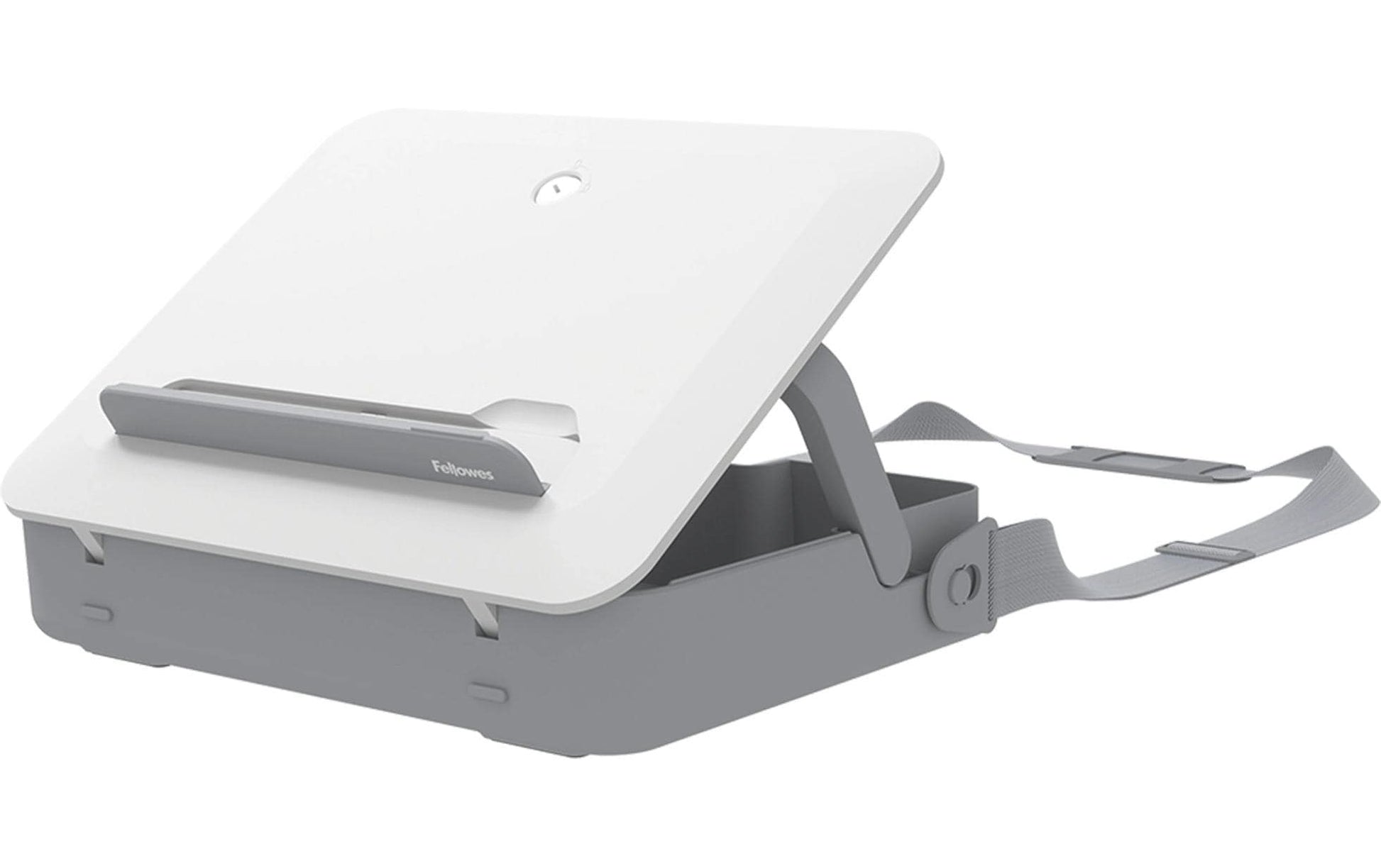 Fellowes BREYTA Laptop-Ständer – für Laptops bis 14", abschliessbar – Weiss