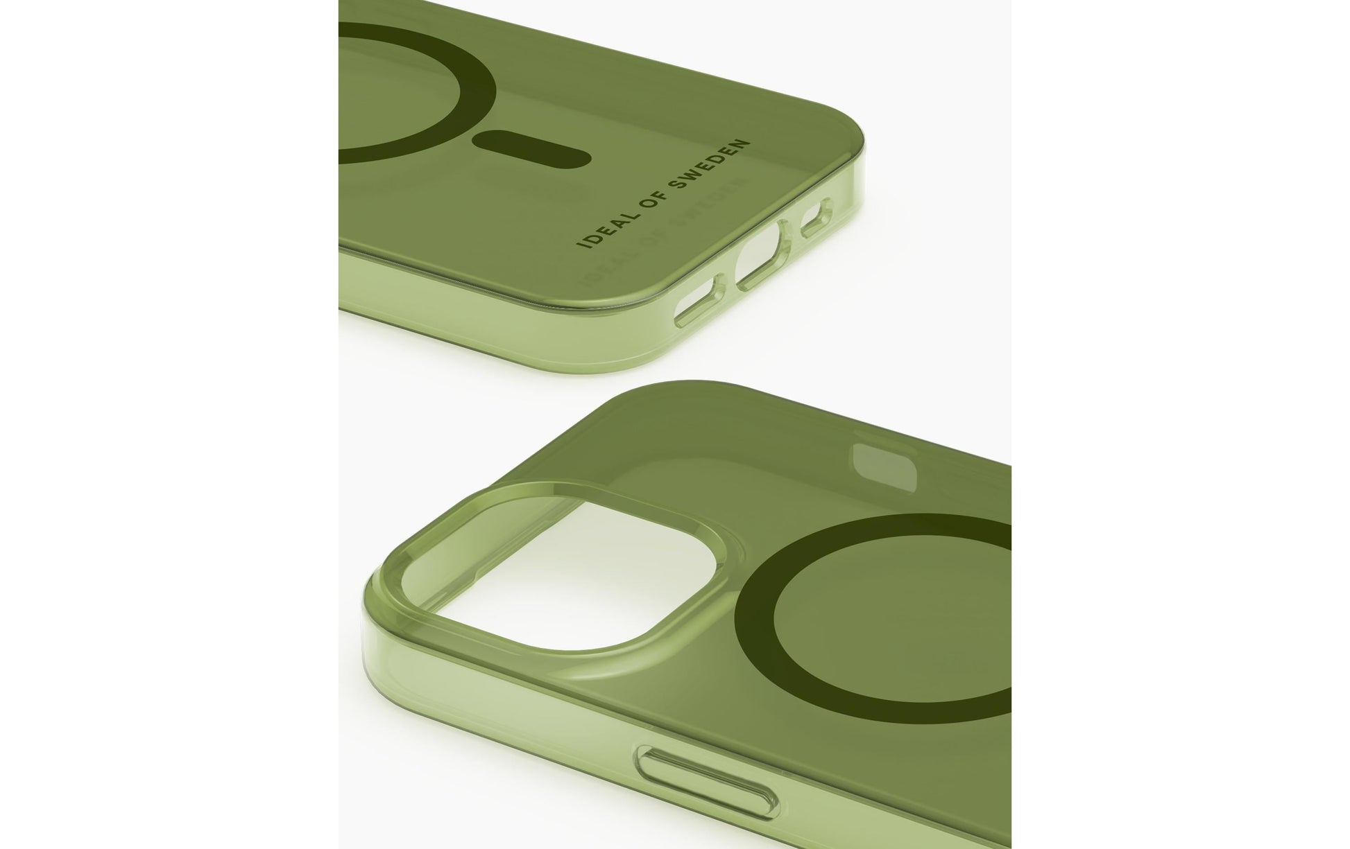 Ideal of Sweden – Backcover – für Apple iPhone 13–16e – Khaki Clear – TPU/PC – MagSafe-kompatibel