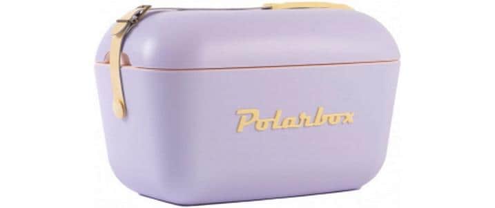 Polarbox Retro Kühlbox – 12 l – lila – Expandiertes Polystyrol (EPS)
