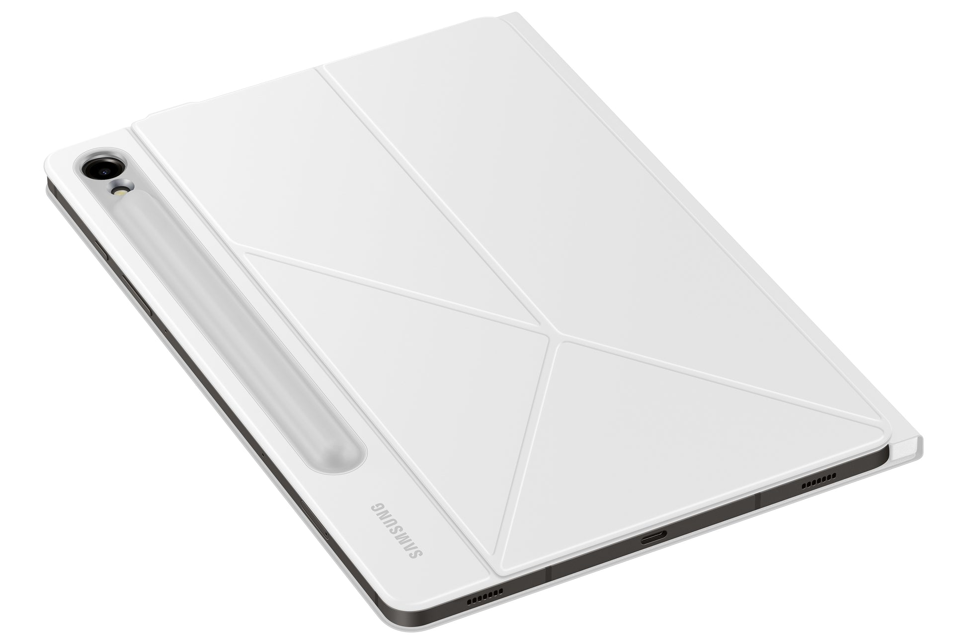 Samsung Smart Book Cover Tab S9 FE Notebook-Schutzhülle – für Galaxy Tab S9, 11", weiss