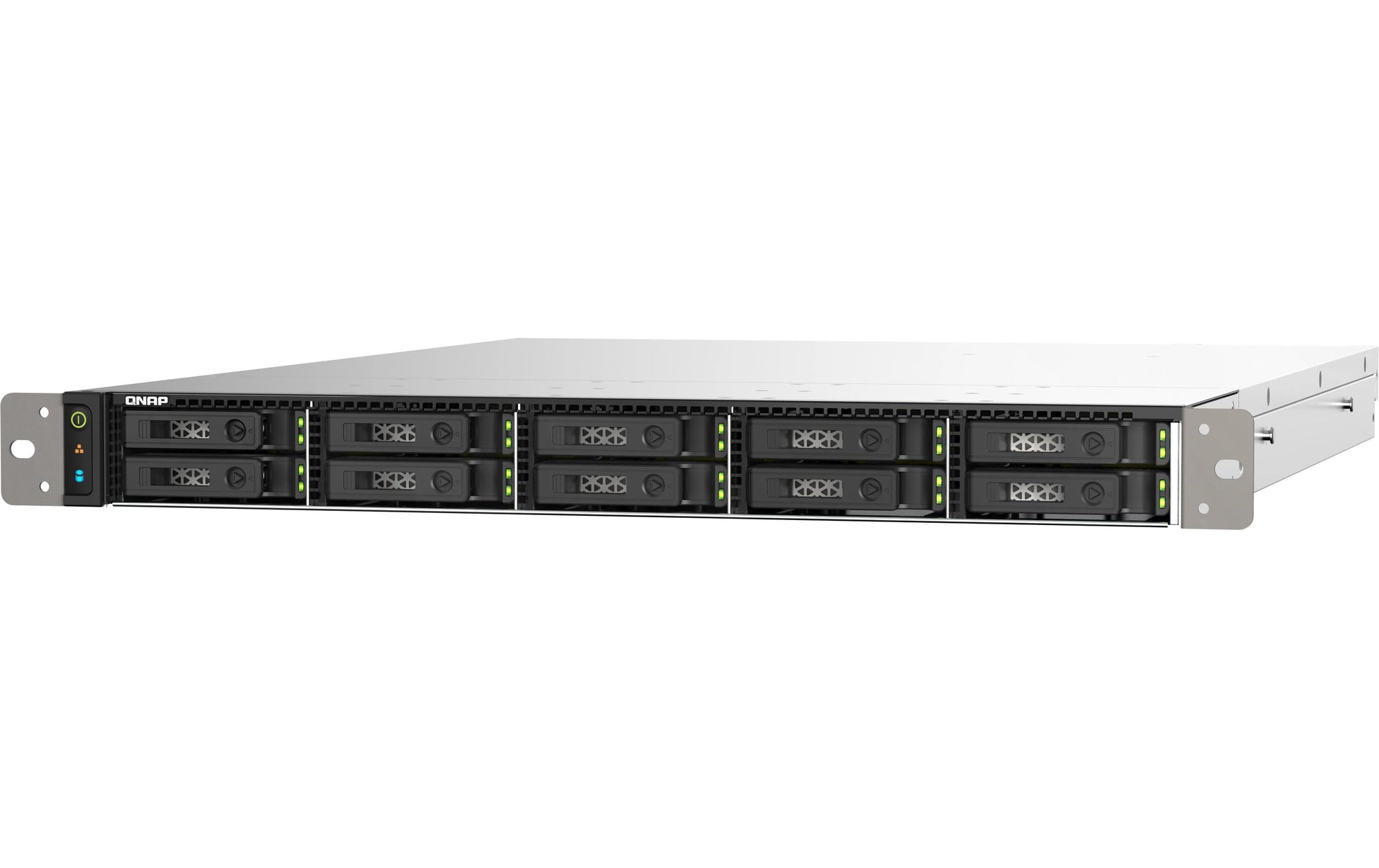 QNAP TS-H1090FU-7232P-64G Allgemeines Speichergerät – NVMe, U.2/U.3, 1U, 10-Bay, 2,5"