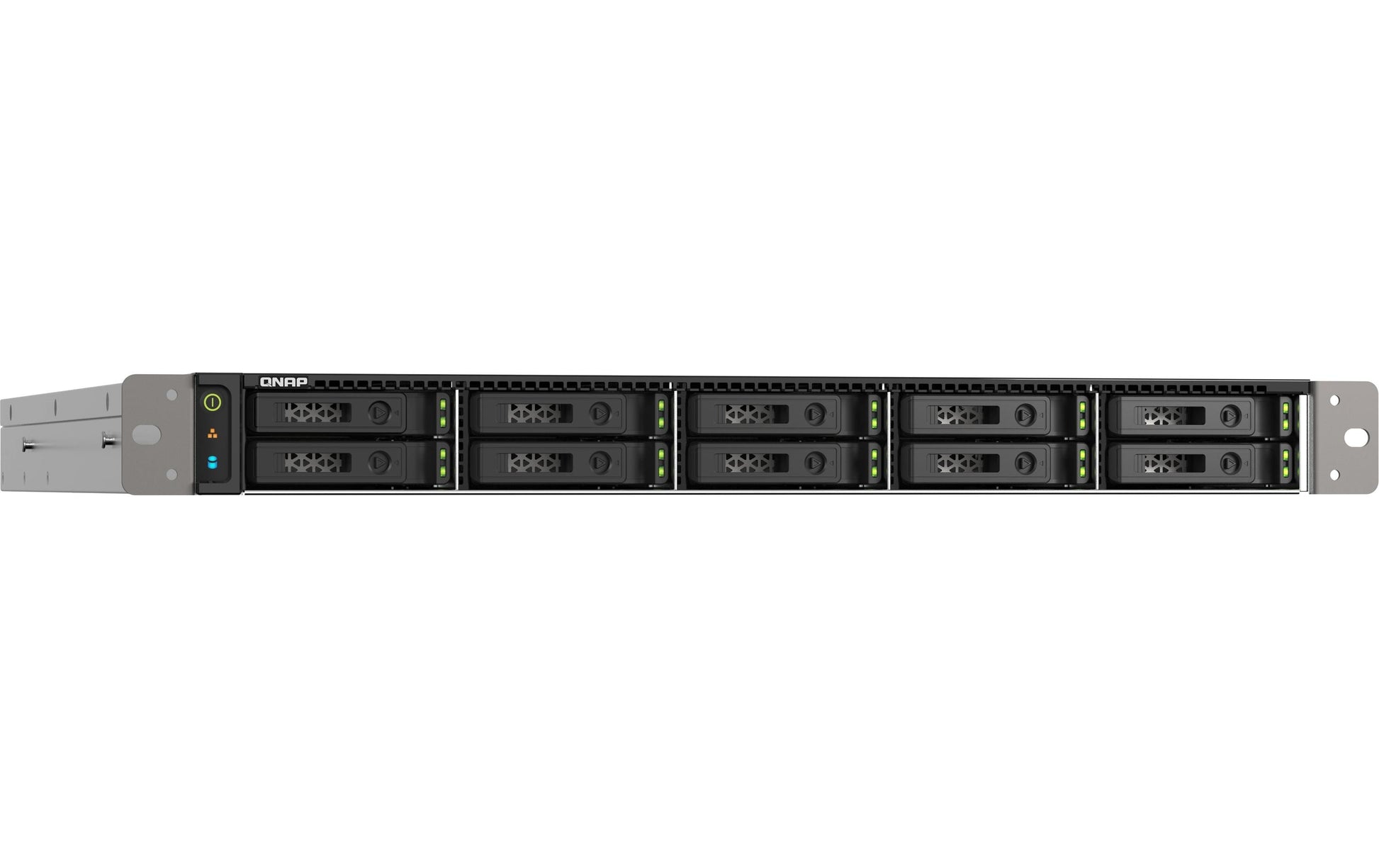 QNAP TS-H1090FU-7232P-64G Allgemeines Speichergerät – NVMe, U.2/U.3, 1U, 10-Bay, 2,5"