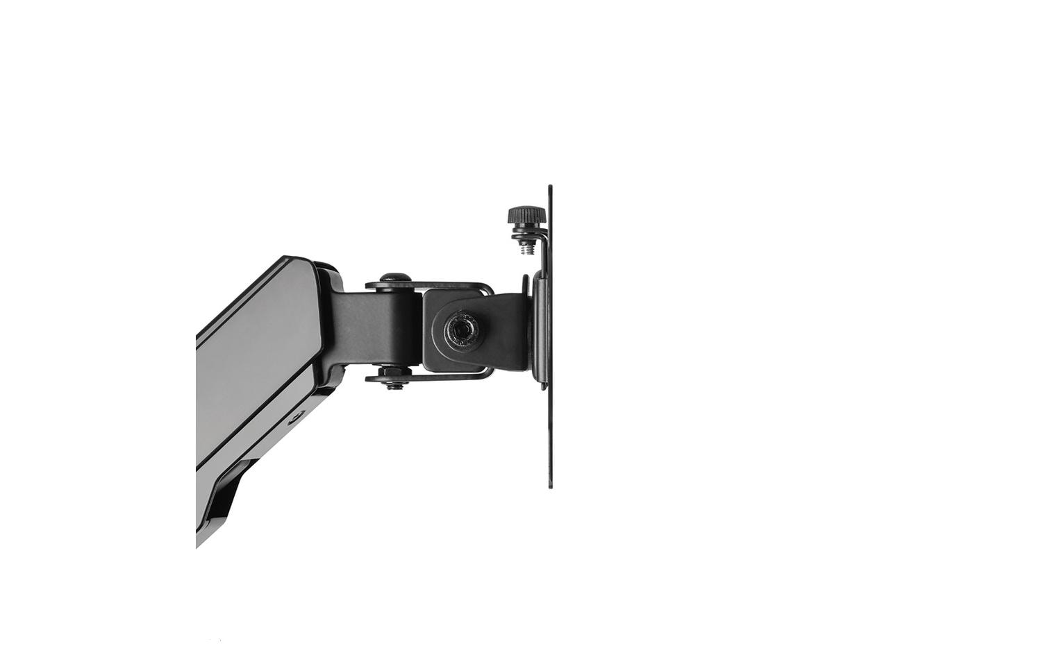 Neomounts WL90-325BL1 – Wandhalterung, bis 32", 1–9 kg, Gasfeder, Tastatur- & Mausplatte, Schwarz