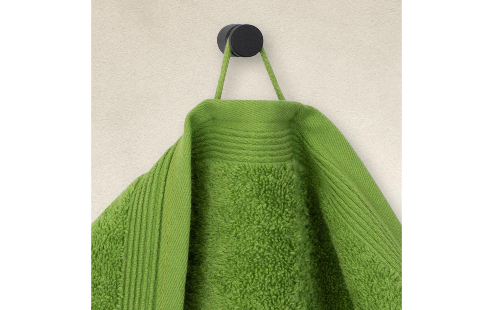Möve Waschhandschuh Superwuschel – 15 × 20 cm, Grün, 100% Baumwolle, 550 g/m², OEKO-TEX