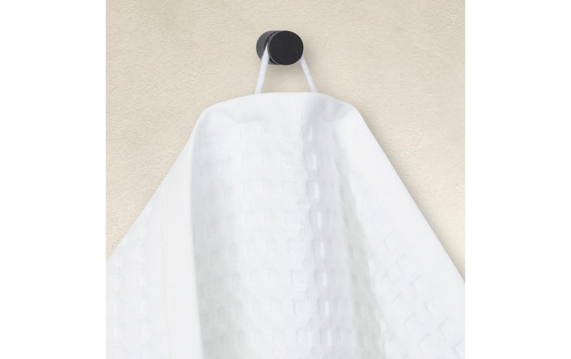 Möve Duschtuch Piquée – 70×140 cm, 100% Baumwolle, 350 g/m², Weiss
