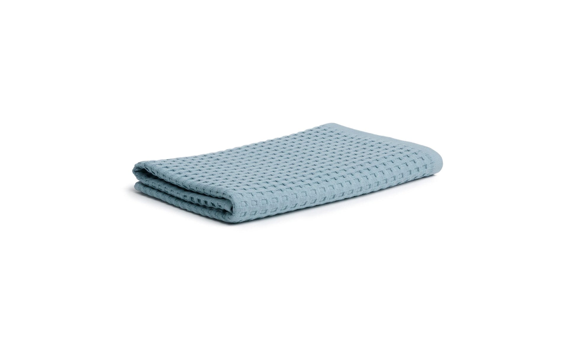 MÖVE Duschtuch Piquée – 70 × 140 cm, Himmelblau, 100% Baumwolle, 350 g/m², STANDARD 100 by OEKO-TEX