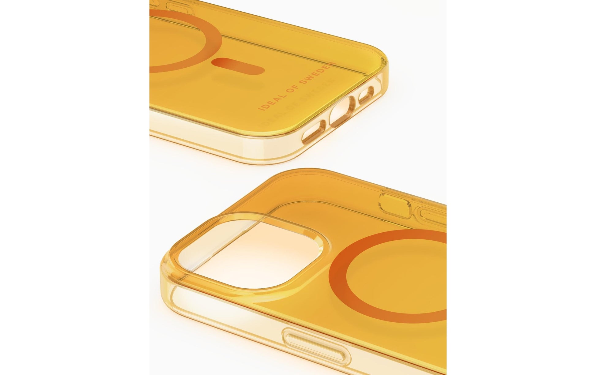 iDeal of Sweden Backcover – für Apple iPhone 15 – Orange – PC – MagSafe-kompatibel, sturzsicher bis 1,82 m