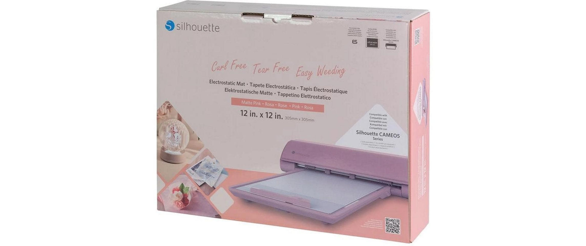 Silhouette Schneidematte 305 × 305 mm, Pink – für Cameo 5, Cameo 5 Plus