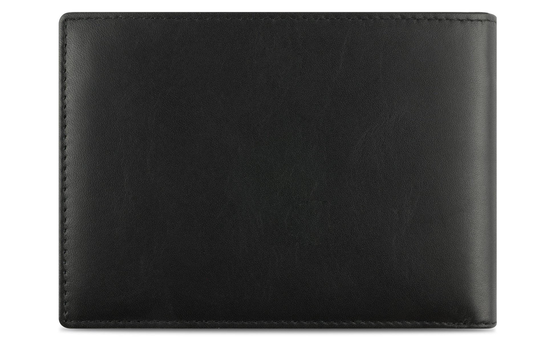 Bugatti cases Bugatti – Super Slim Portemonnaie – RFID-Schutz, Münzfach, Klappverschluss – 125×90×20 mm – Schwarz – Rindleder