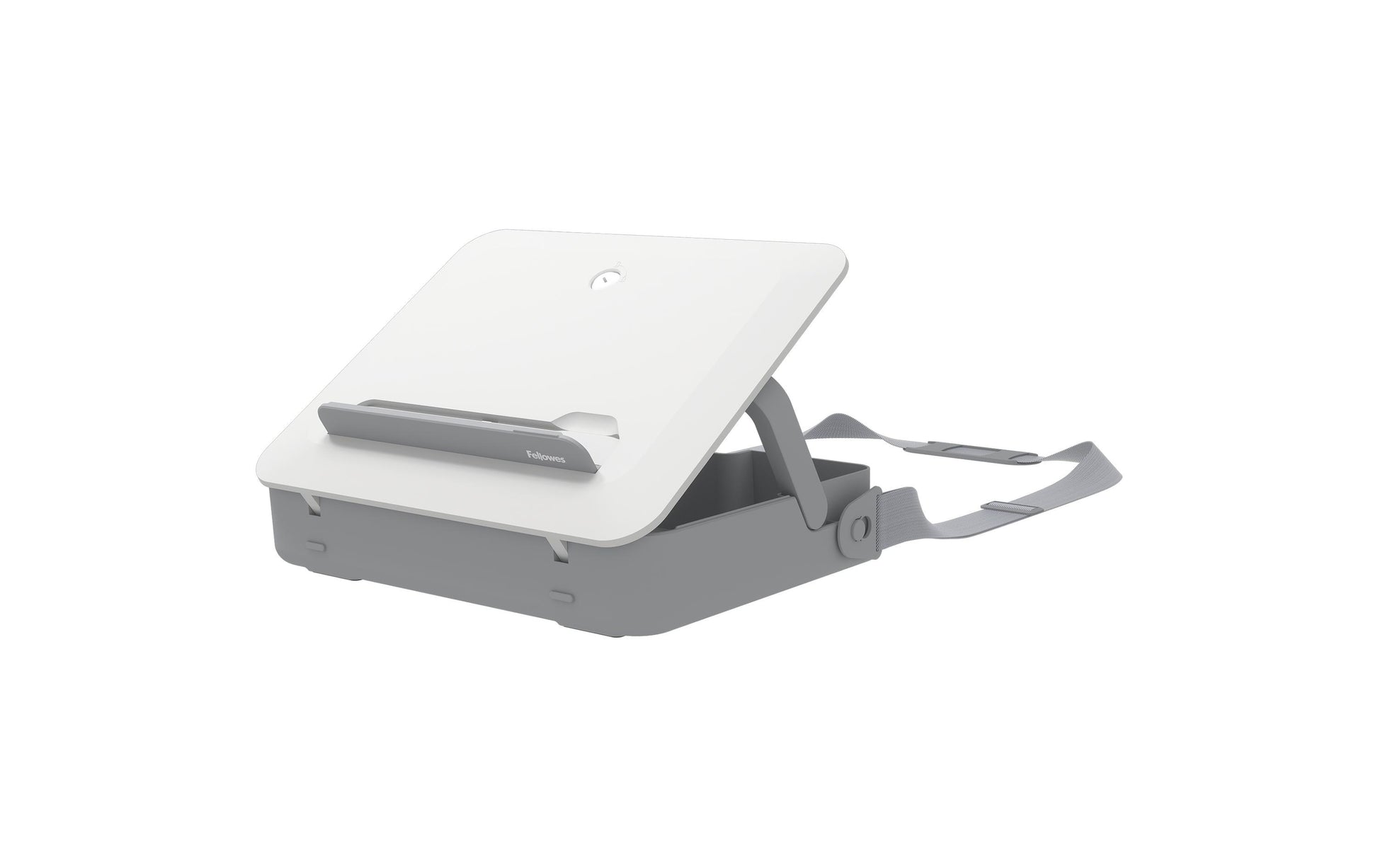 Fellowes BREYTA Laptop-Ständer – für Laptops bis 14", abschliessbar – Weiss