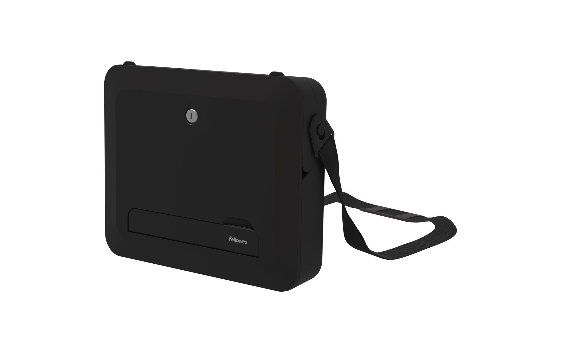 Fellowes Notebook-Tasche bis 14" – abschliessbar, mit Schultergurt – Schwarz