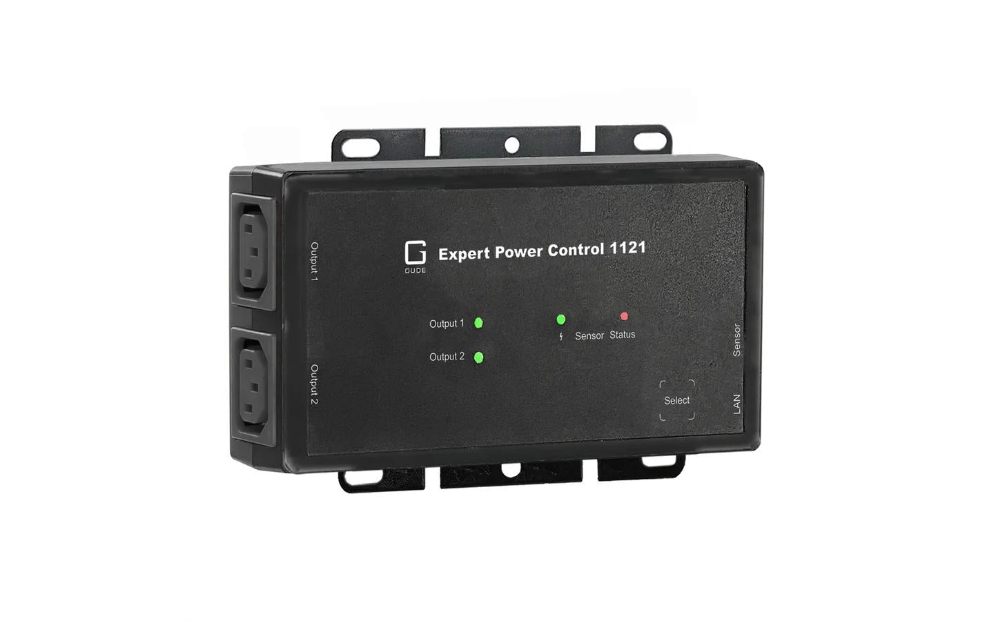 Gude 1121-1 Expert Power Control – Relaismodul, WLAN, 2 Relais, MQTT, RJ-45 (LAN), 168 × 86 × 34 mm
