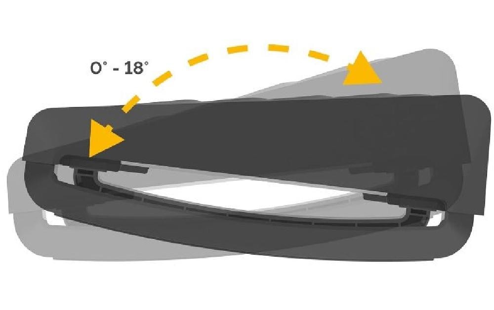 Fellowes Breyta Fussstütze – schwarz