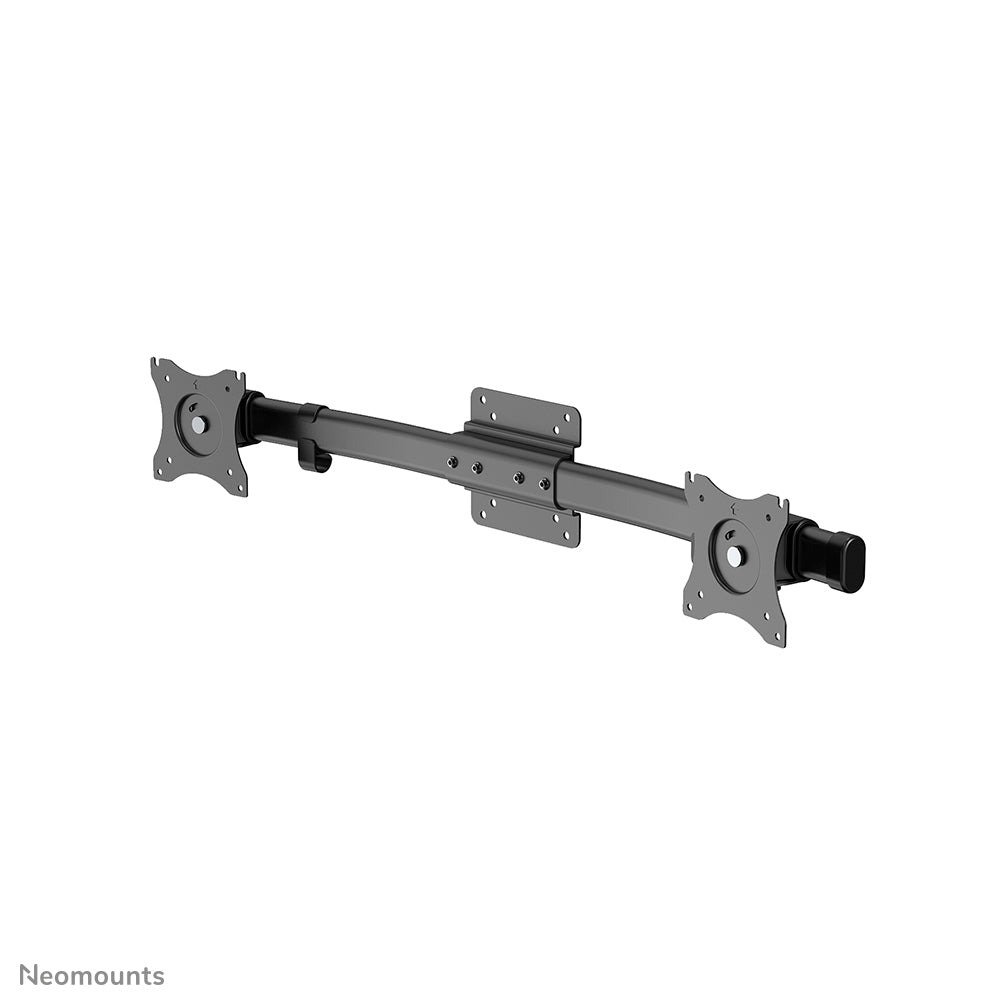 Neomounts FPMA FPMA-CB100BLACK – Wandhalterung, Dual, bis 27", VESA 75 × 75/100 × 100 mm, 18 kg, drehbar