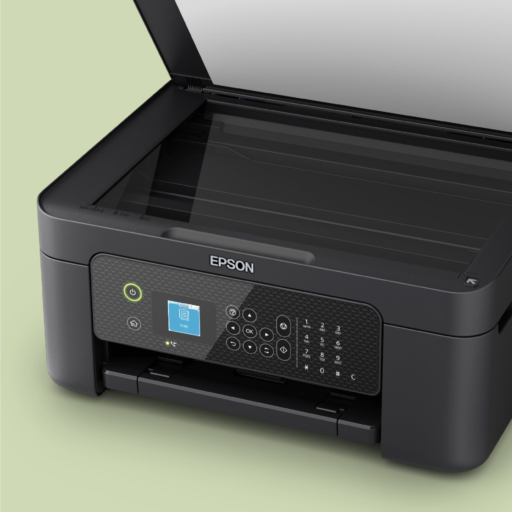 Epson WorkForce WF-2910DWF – Farbiges Tintenstrahl-MFP A4, 4-in-1 – USB/WLAN – Duplex, ADF – 33 S./Min. S/W