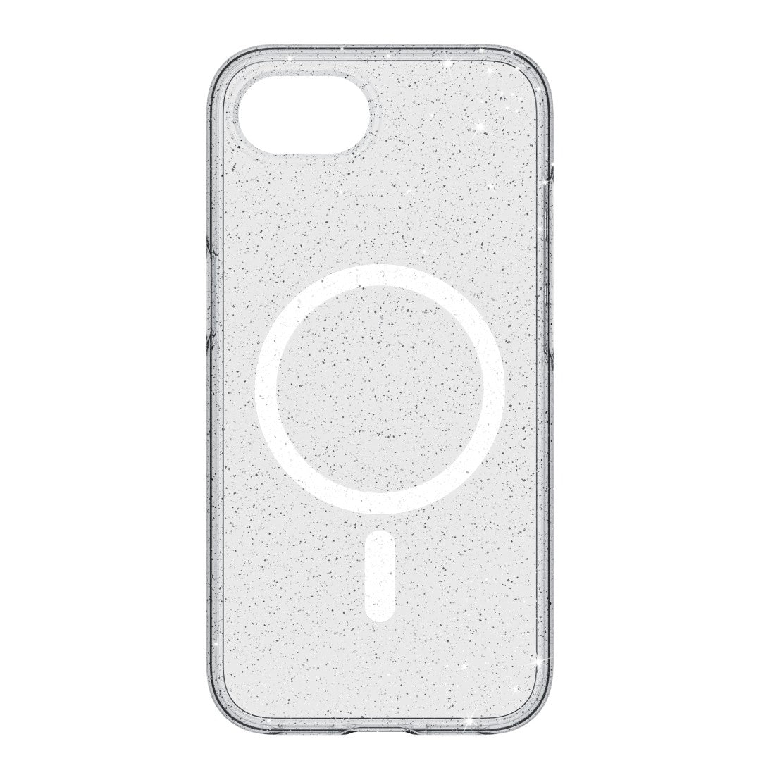 White Diamonds Backcover – für Apple iPhone 16e, MagSafe, PC, Transparent