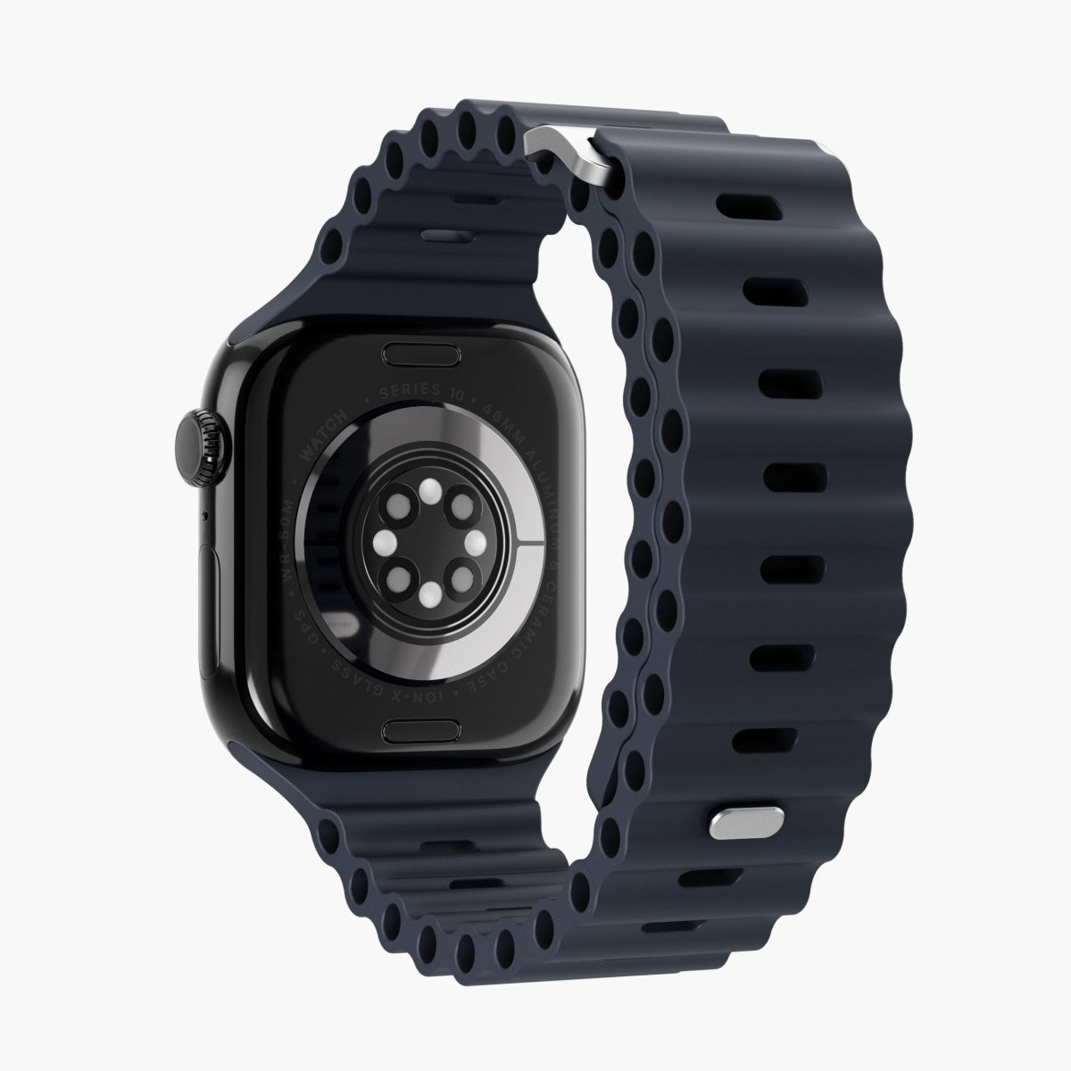Vonmählen Wave Band 2 – Sportarmband, Navy, für Apple Watch 40/41/42 mm