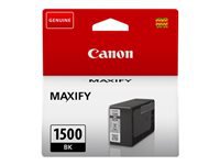 Canon Tintenpatrone PGI-1500, Schwarz, 400 Seiten – für Tintenstrahldrucker/Multifunktionsgeräte
