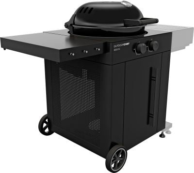 Outdoorchef Gasgrill AROSA 570 G – 57 cm Grillfläche, 2 Brenner, 9,5 kW – Schwarz