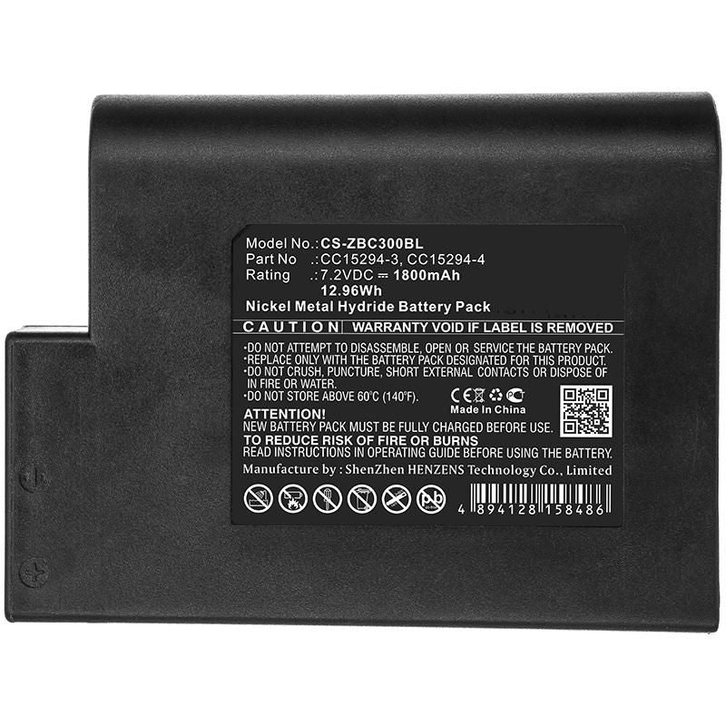 CoreParts Akku 1800 mAh 7,2 V – für Zebra Portable Printer Cameo 3