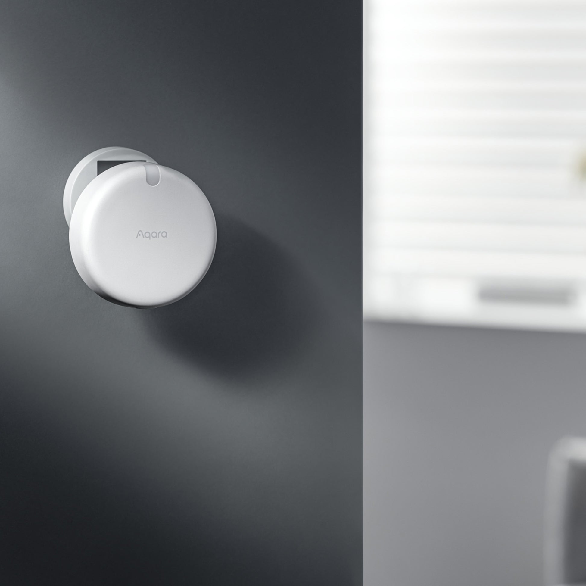 Aqara Präsenzsensor FP2 – Sensor – Bewegung, Licht, spritzwassergeschützt (IPX5) – für Apple HomeKit, Alexa