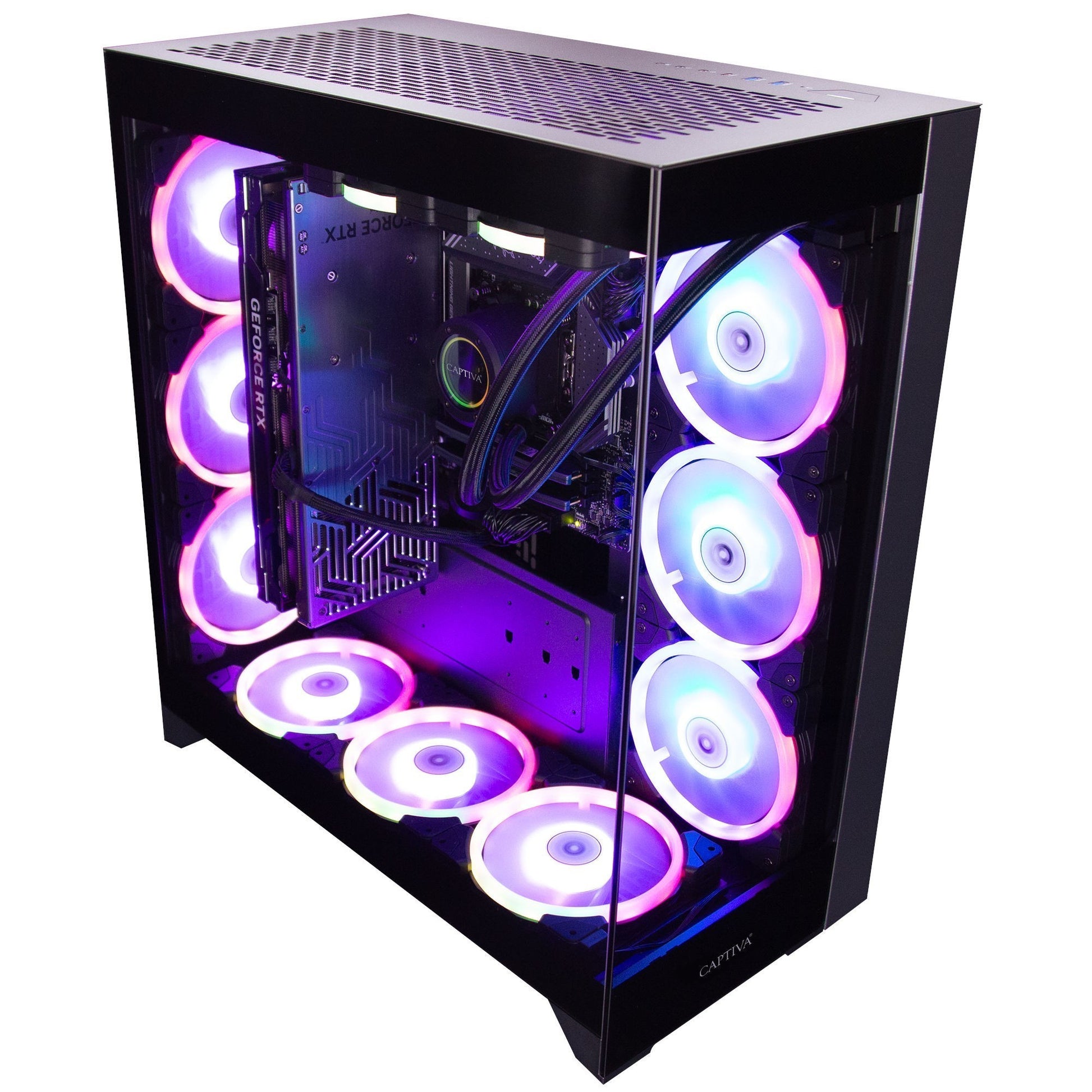 Captiva R90-249 Tower – AMD Ryzen 9 9900X3D, 64 GB RAM, 2 TB SSD, Windows 11 Home