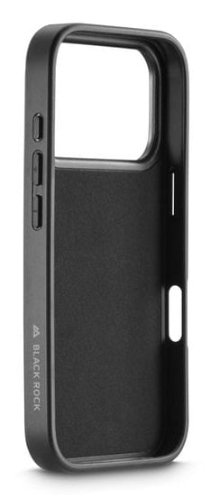 Black Rock Robustes Carbon Backcover – für Apple iPhone 17 Pro Max, PC+TPU, Schwarz, kratzresistent