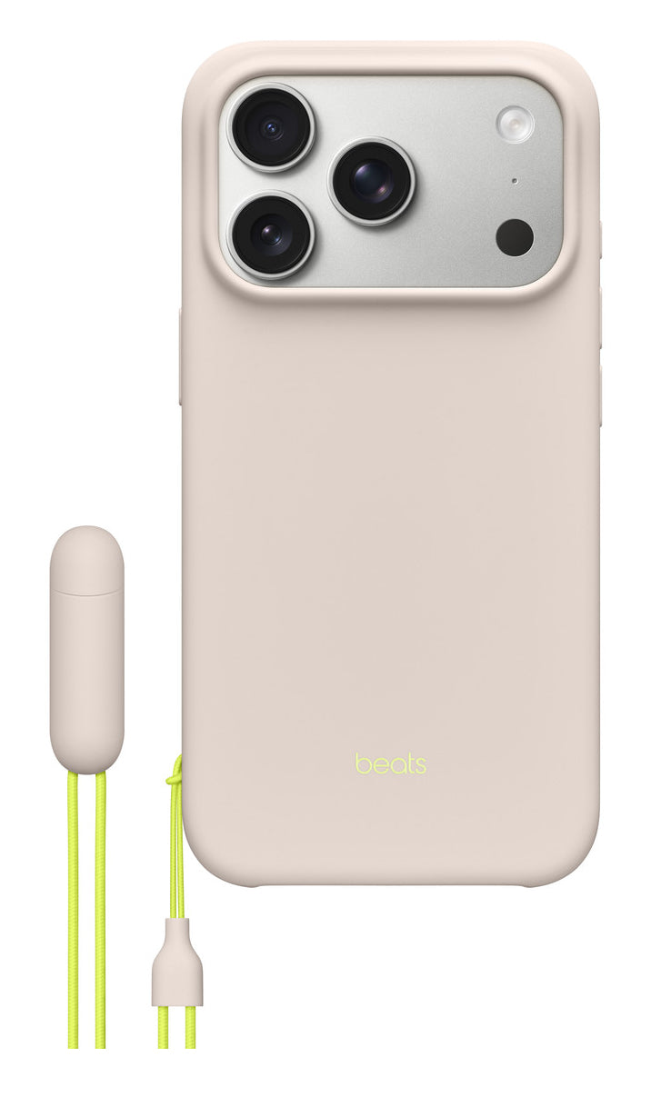 Apple Backcover – für Apple iPhone 17 Pro – beige – PC – MagSafe-kompatibel, mit Ständer