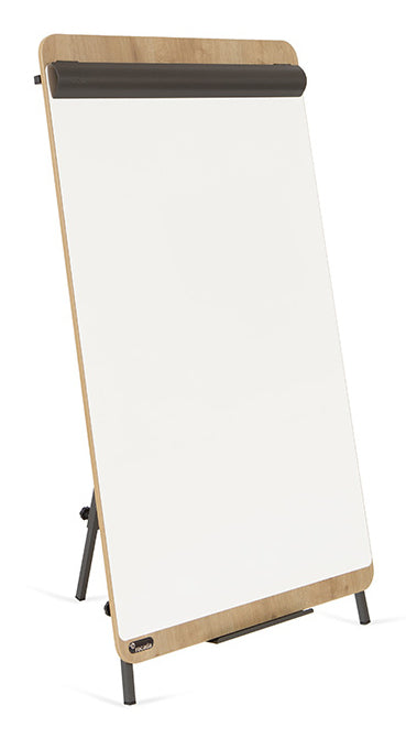Rocada Flipchart – 69 × 195 cm, braun, Holz